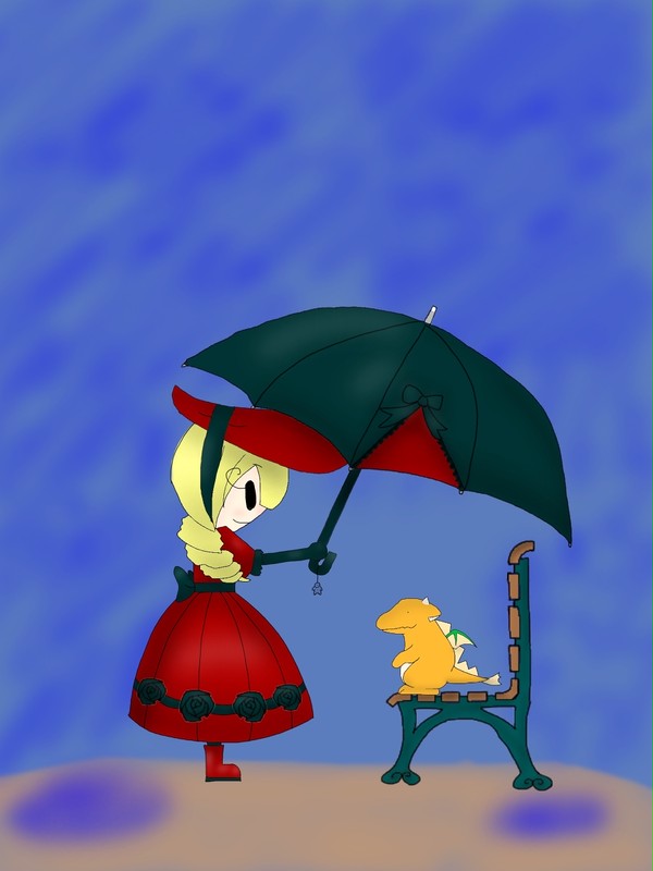梅雨の時期の出会い…