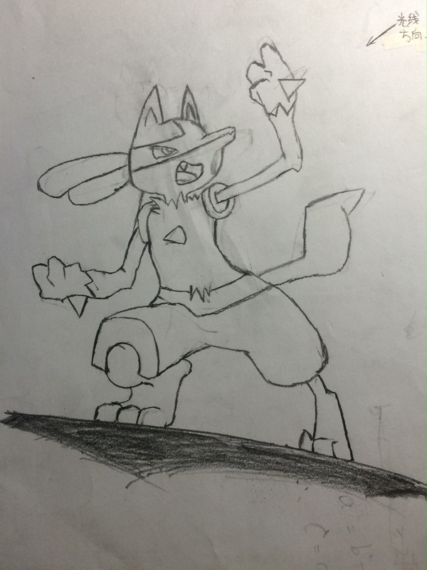 【手绘】lucario