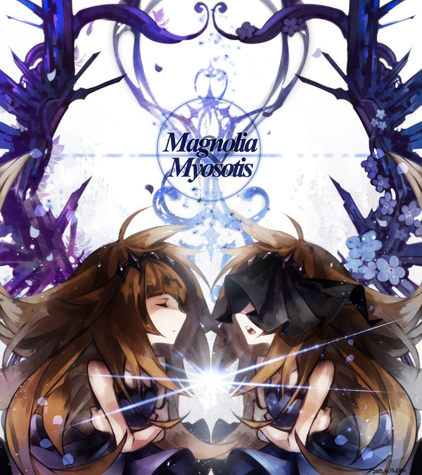 Magnolia & Myosotis