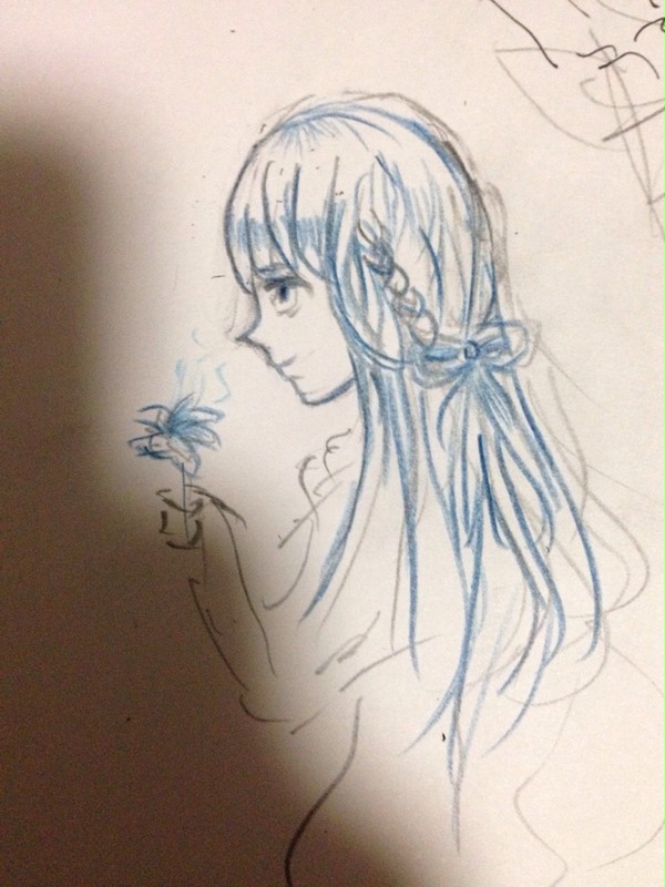 blue