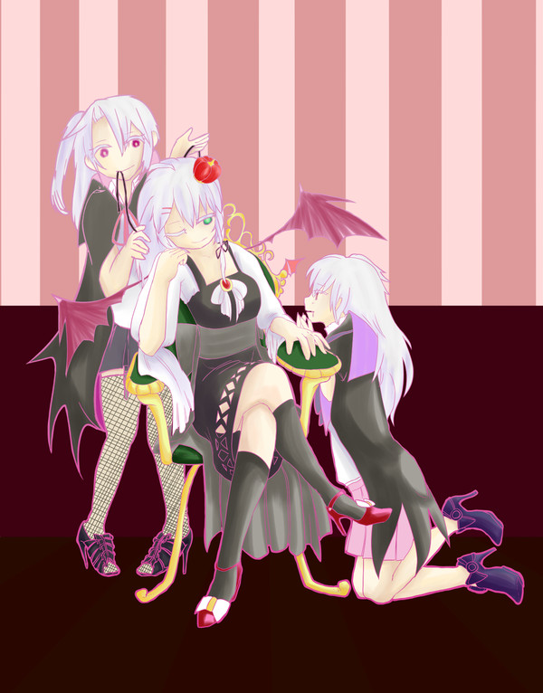 【式姫】三人寄れば【吸血姫】