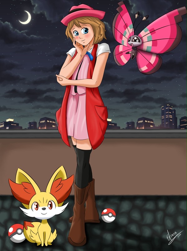 FanArt Serena pokemon