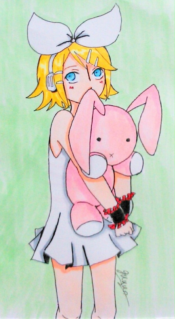 リンちゃんとウサギ
