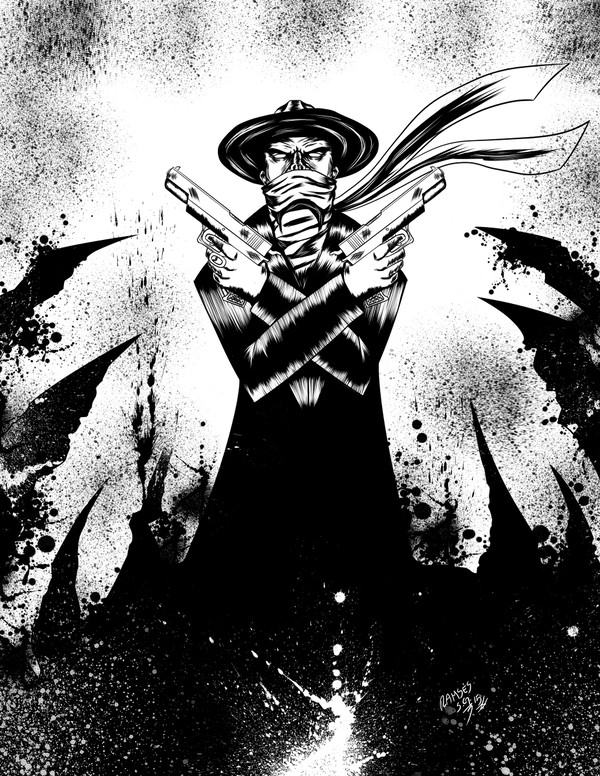 The Shadow B&W