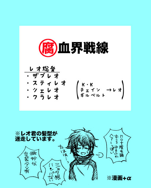 【腐】血界戦線＊レオ愛され