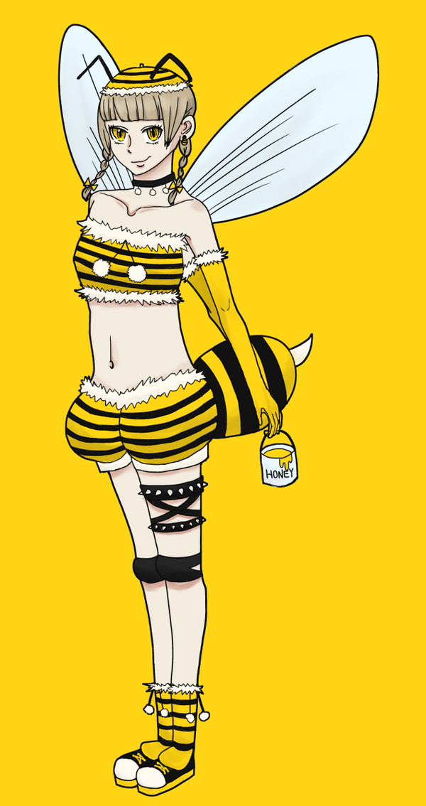 ミツバチ擬人化