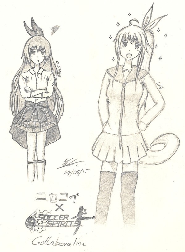 Chitoge and Lia