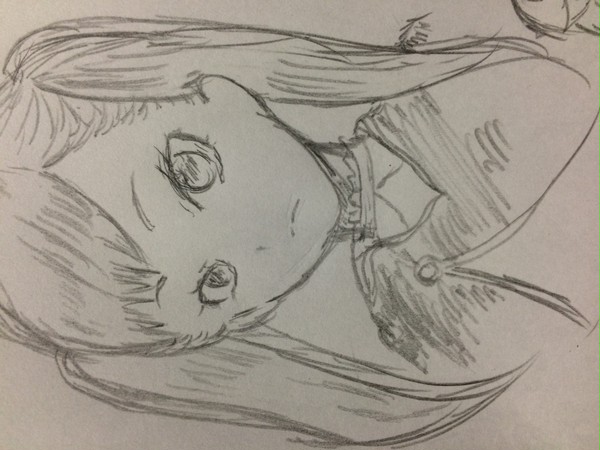 ノエルちゃん(鉛筆)