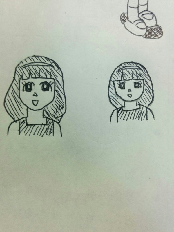 こんにちは私は雷成さんちの親戚ミズエ。こっちはトレースしたミズエ