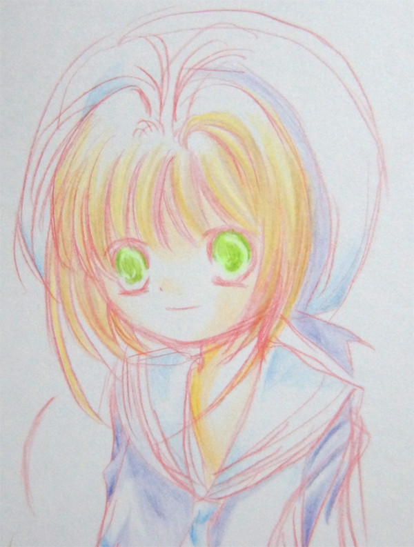 一発カラーのさくらちゃん