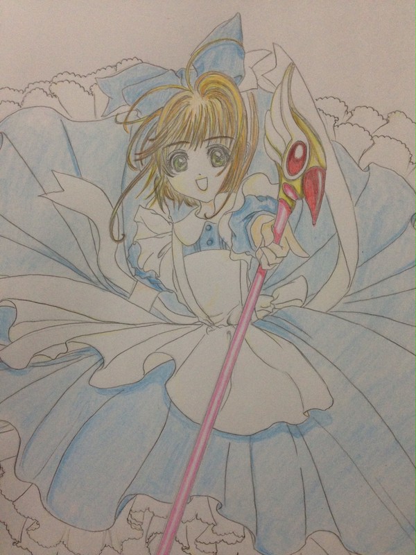 木之本桜 アリス風コスチューム