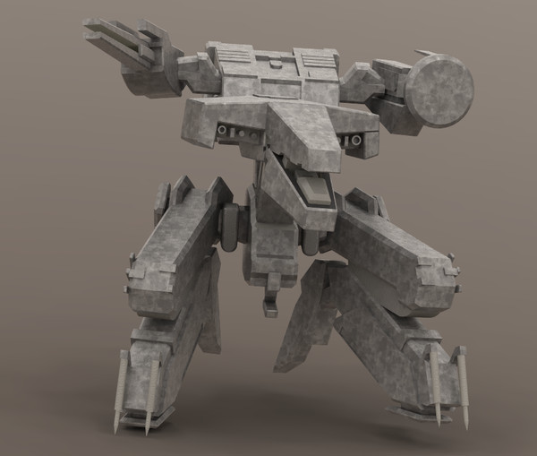 solidworksでメタルギアREX