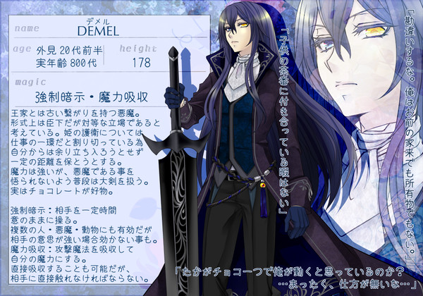 【騎士姫】デメル【騎士】