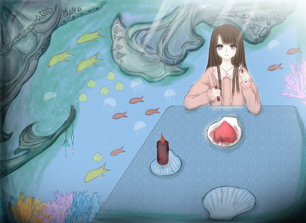 夕食