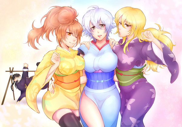 まんざらでもない♀たち