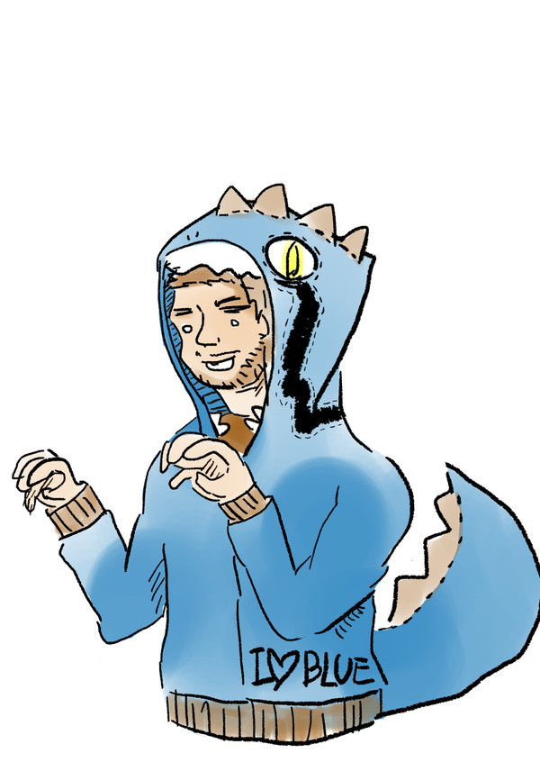 owen in blue hood