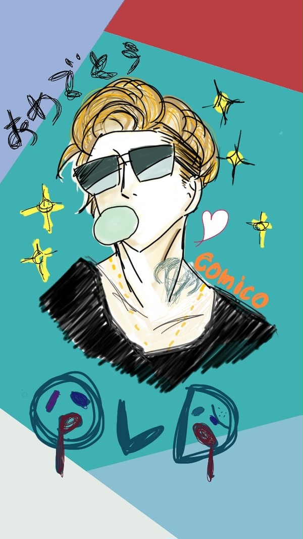 OLDお祝いイラスト