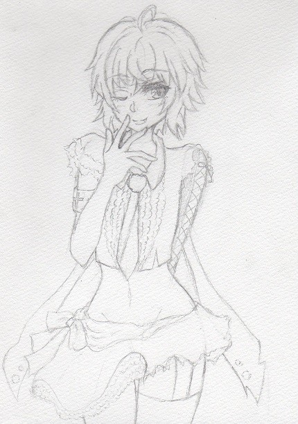 ミカくん下書き！