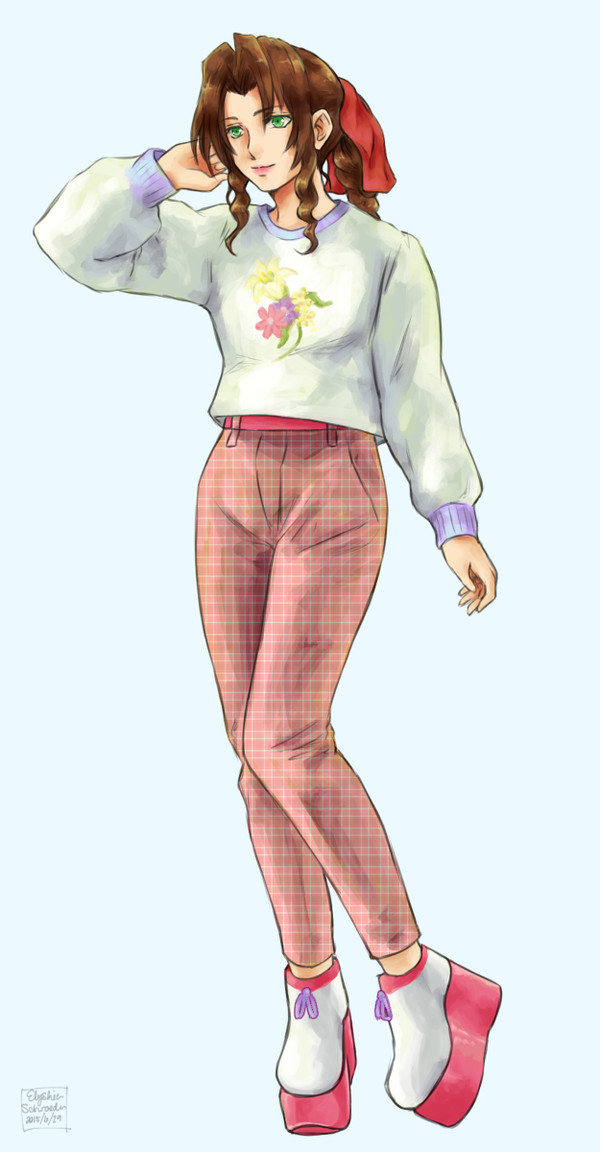 Aeris pose