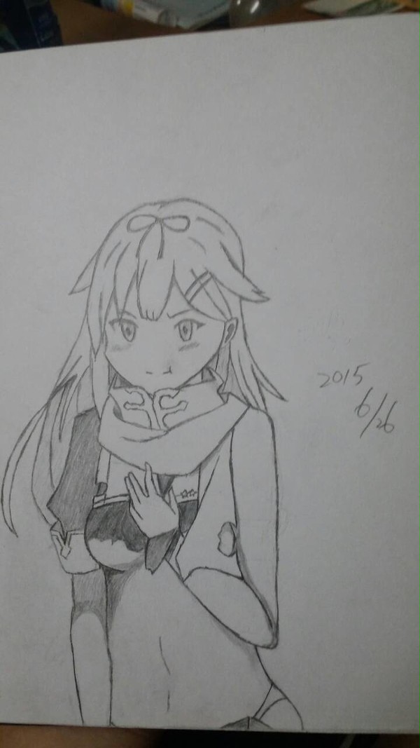 夕立中破
