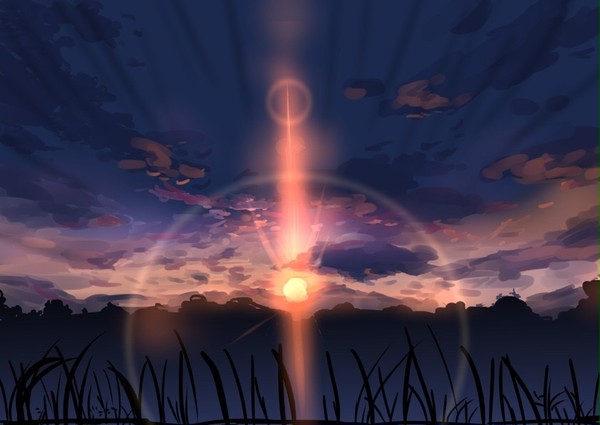 夕焼け