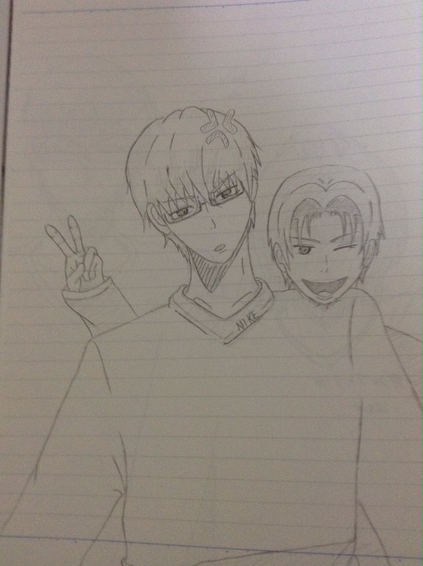 高緑 落書き