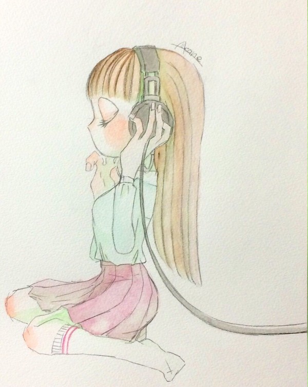 聞き入る