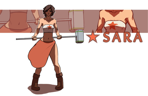 Sara - Mighty warrior of doom