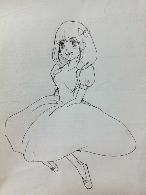 女の子