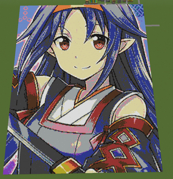 マインクラフト SAO ユウキ 完成
