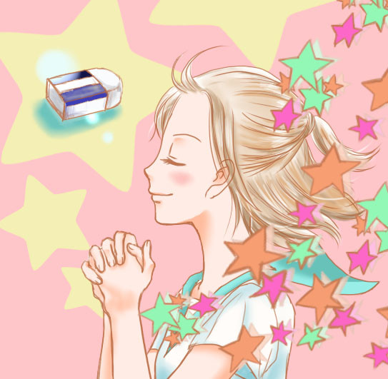 昔考えた漫画描きおこしてみた～①消しゴムに願いを☆
