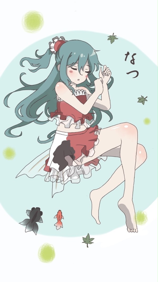 夏の女の子