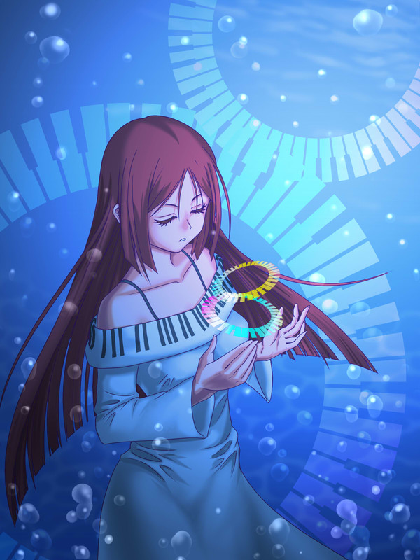 深く沈めて