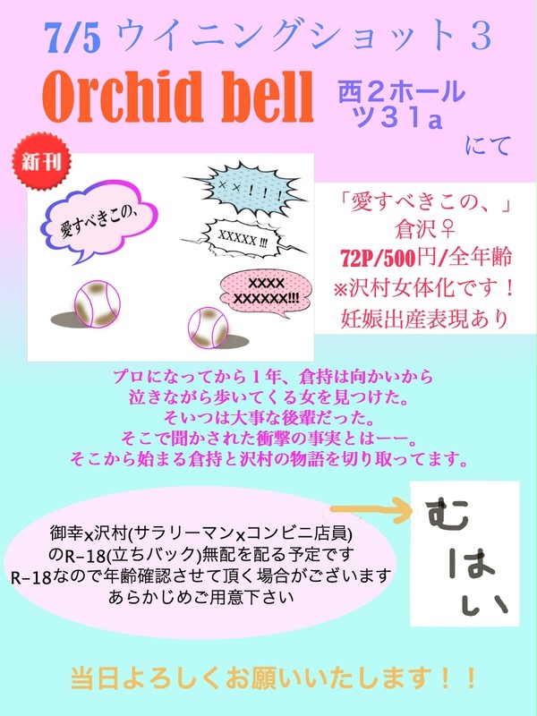 ※7/12追記【7/5】お品書き【ウイニングショット3】