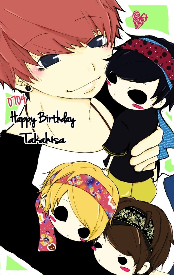 Happy  Birthday to.Takahisa♡