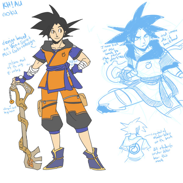 DRAGON BALL x KINGDOM HEARTS