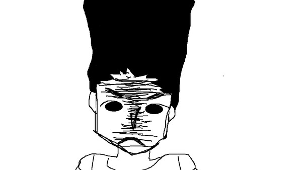 マウスでゴンさん書いてみた