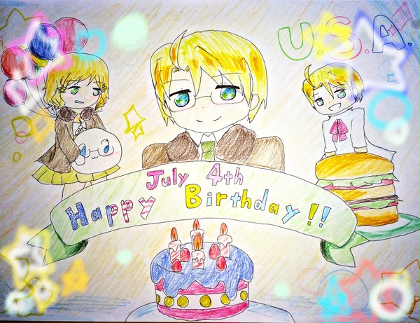 【ヘタリア】めり誕祝い&おまけ