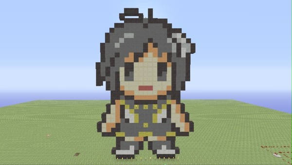 マインクラフトで菊地真