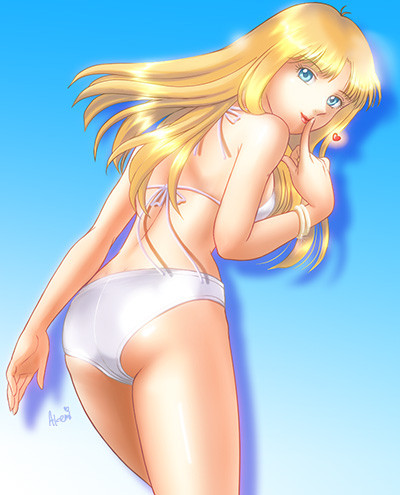 見返りビキニ　アルフィン