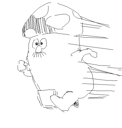 デデデデ　落書き