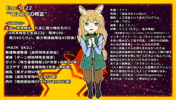 【非公式/つぶ交流】マルコフの精霊（5122）
