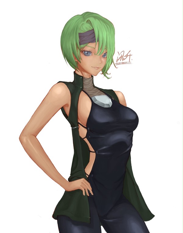 green