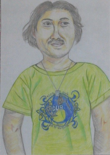 某Ｎ氏の似顔絵