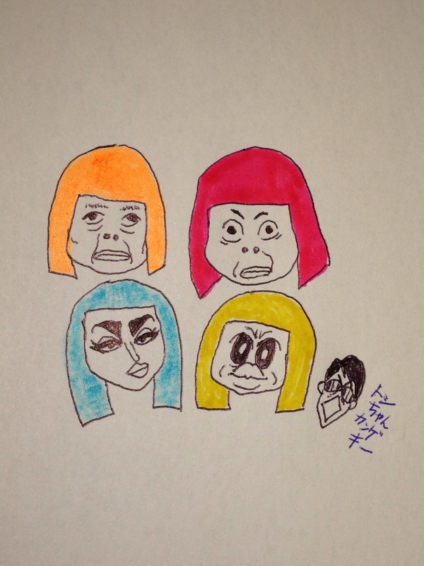 おかっぱ頭