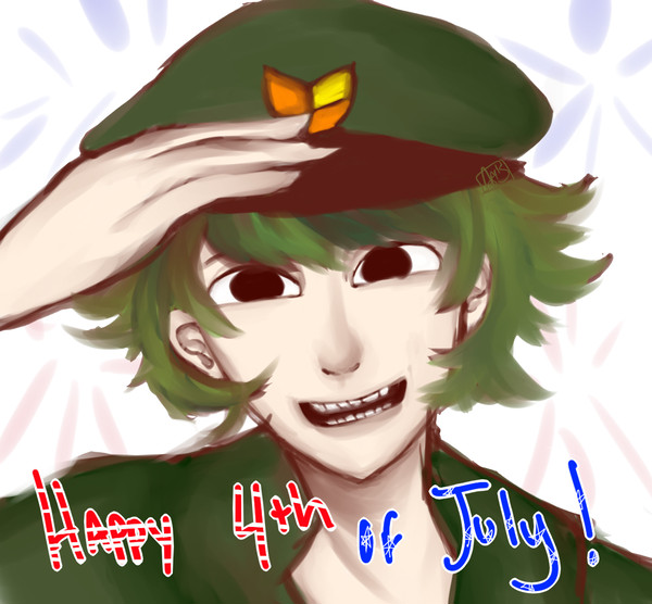 【HTF擬人化】AMERICAN BOY!