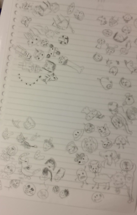 おふざけ絵