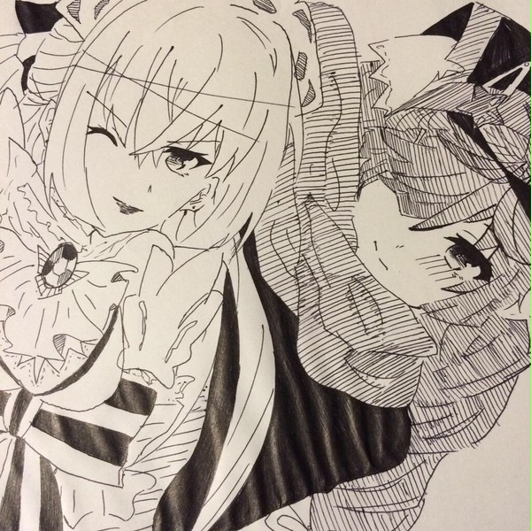 サンドリヨンとミクサ