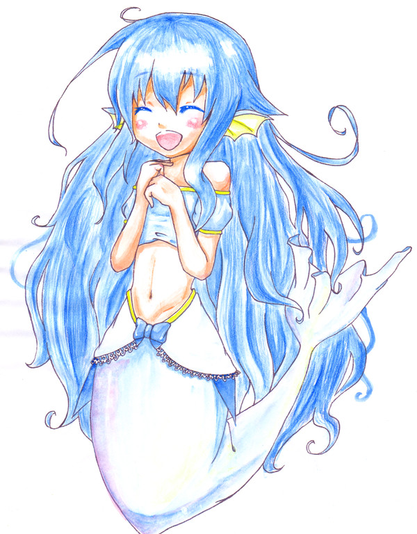 青の人魚