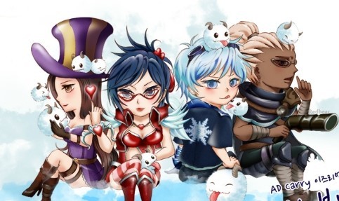 Vayne Lucian Ezreal Caitlyn